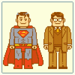 スーパーマン＆クラーク